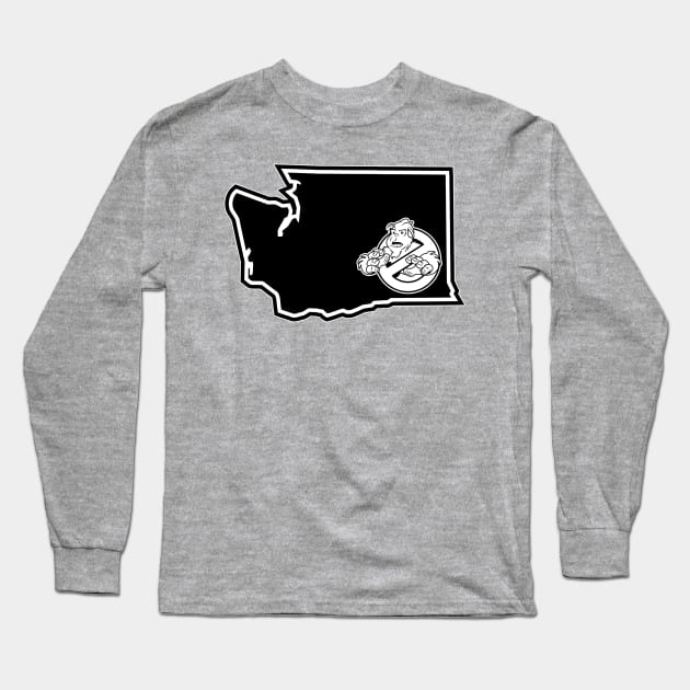 PNW:GB - Washington State (blk) Long Sleeve T-Shirt by BtnkDRMS